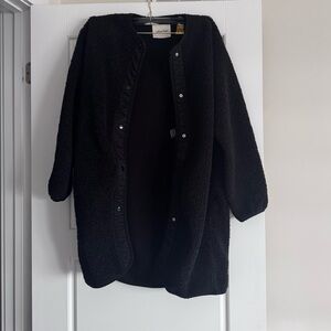 Wilfred Black Teddy Jacket